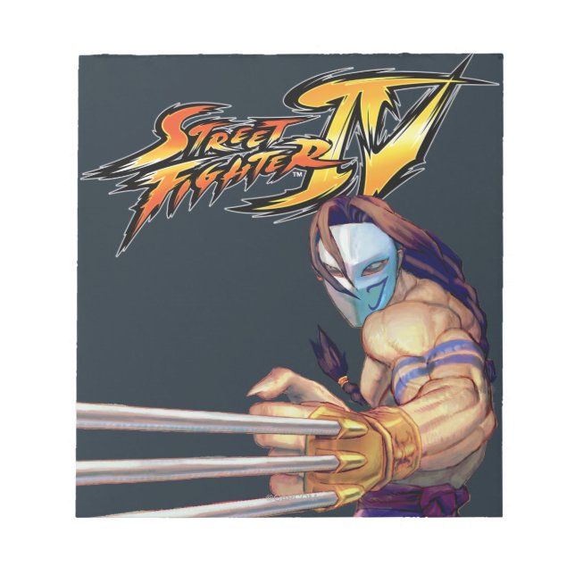Vega With Claws Notepad (Front)
