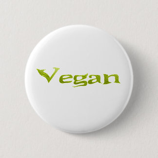 Vegan 1 pinback button