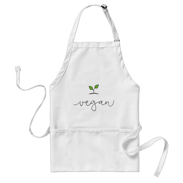 Vegan Adult Apron (Front)