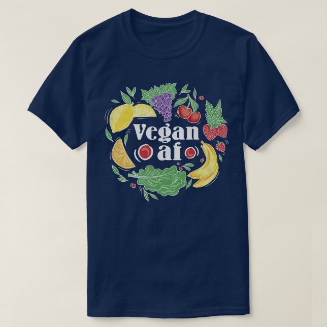 Vegan AF  T-Shirt (Design Front)