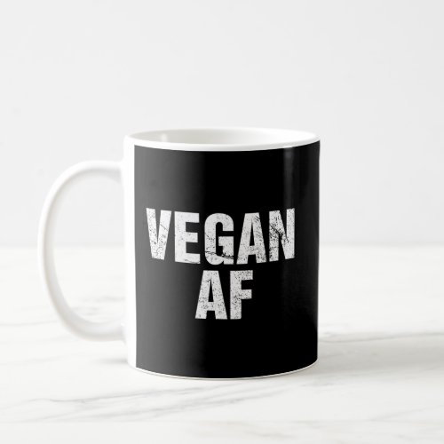 Vegan Af Vegetarian Coffee Mug