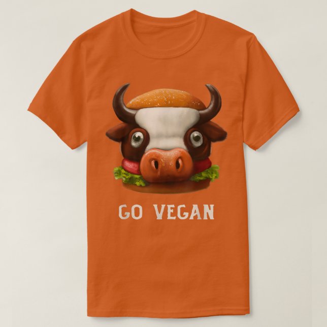 Vegan and Vegetarian Vegivore Plant Based Veggie - T-Shirt (Design Front)