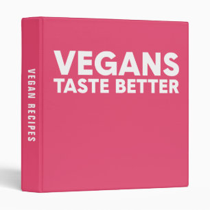 Vegan Appeal 3 Ring Binder