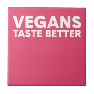 Vegan Appeal Ceramic Tile