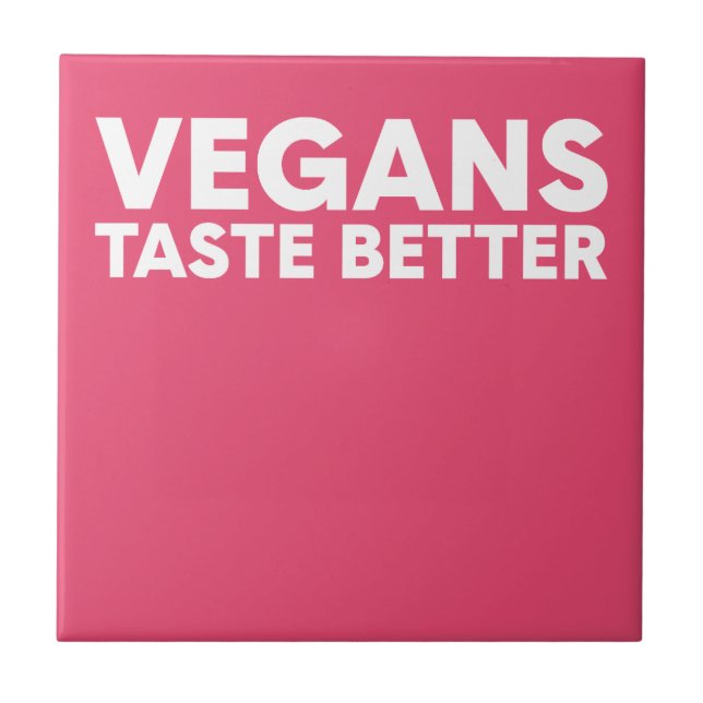Vegan Appeal Ceramic Tile (Front)