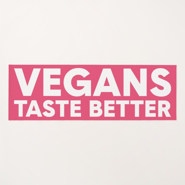 Vegan Appeal Yoga Mat (Front (Horizontal))