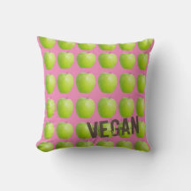 Vegan Apple Pattern for Vegetarian Fruit lover