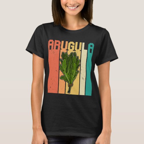 Vegan Arugula Vegetables Plants Greens Food 98 T_Shirt