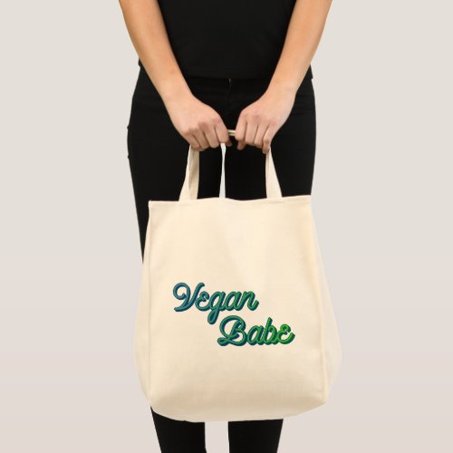 Vegan Babe Tote Bag