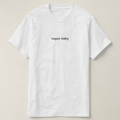 Vegan Baby T_Shirt
