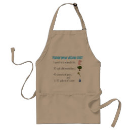 Vegan BBQ Adult Apron