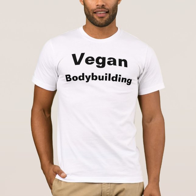 Vegan Bodybuilding T-Shirt (Front)