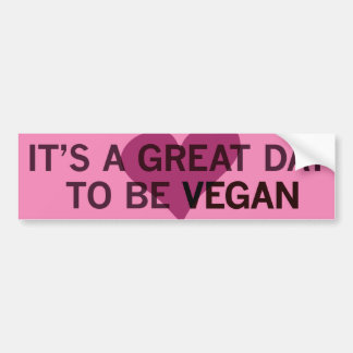 Vegan Bumper Sticker