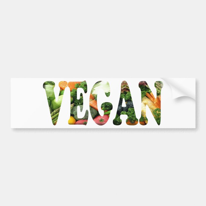 Vegan Bumper Stickers