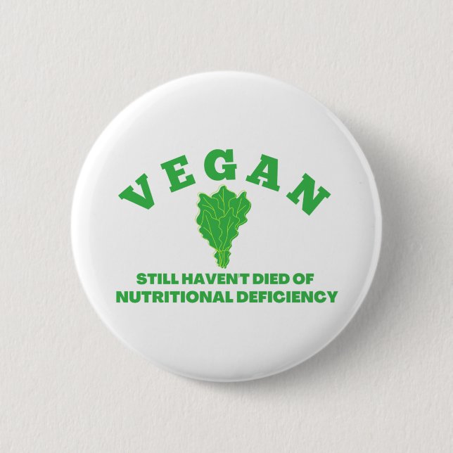 vegan button (Front)