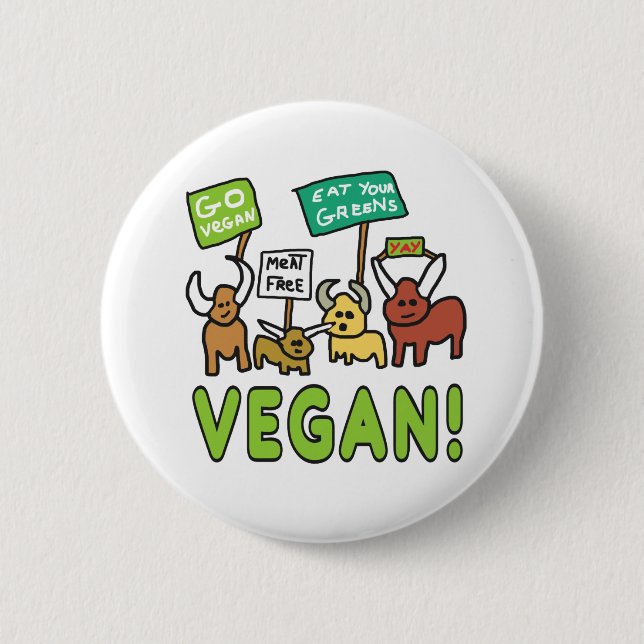 Vegan Button (Front)