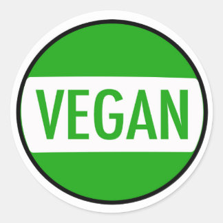 Vegan campaign sticker