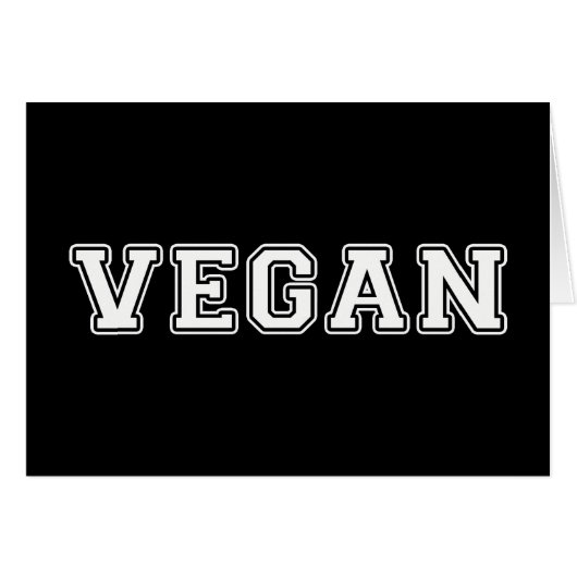Vegan Cards (Front Horizontal)