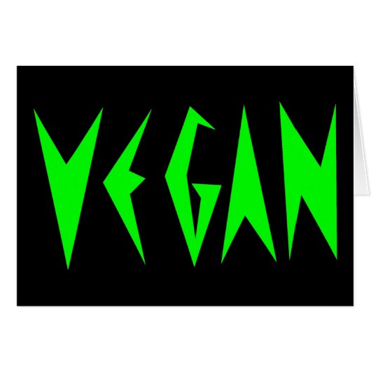 VEGAN CARDS (Front Horizontal)