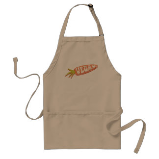 Vegan Carrot Adult Apron