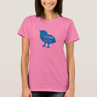 Vegan Chick Blue T-Shirt