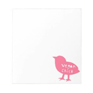 Vegan Chick Notepad