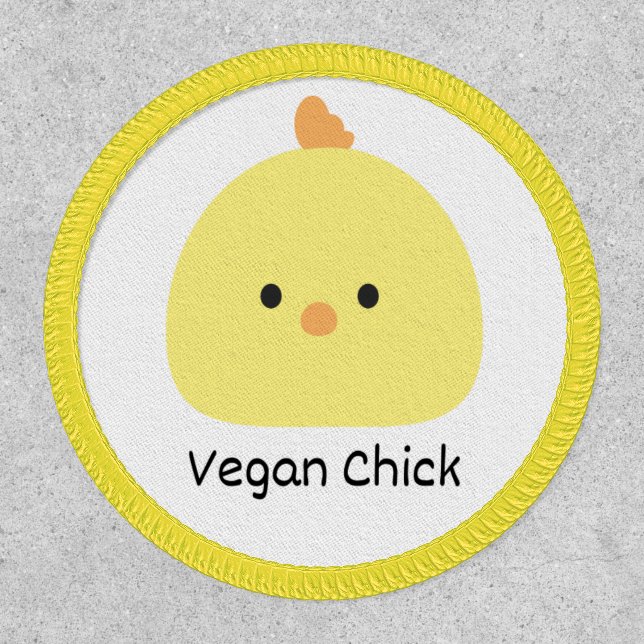 Vegan Chick Patch (Front)