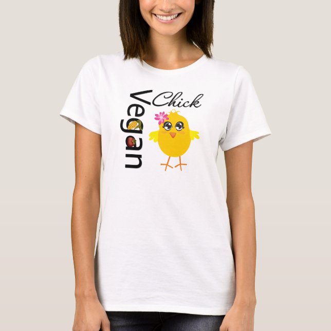 Vegan Chick T-Shirt (Front)