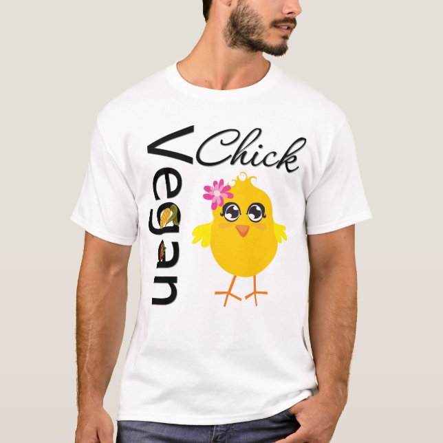 Vegan Chick T-Shirt (Front)