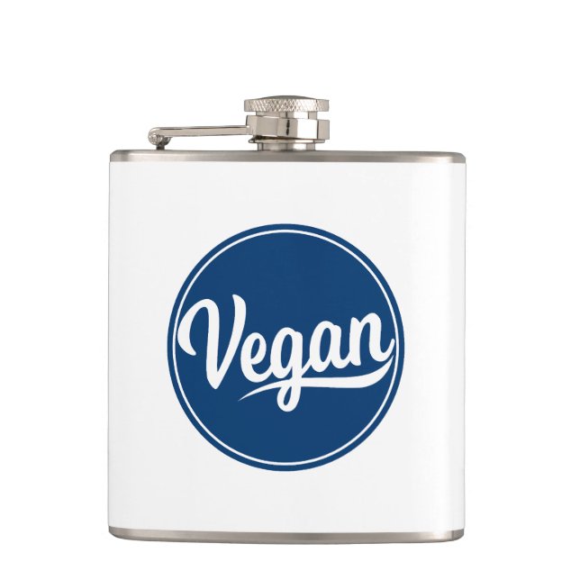 Vegan Circle Flask (Front)