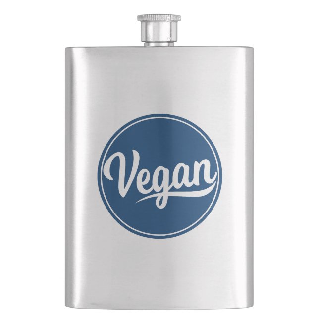 Vegan Circle Flask (Front)
