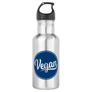 Vegan Circle Stainless Steel Water Bottle