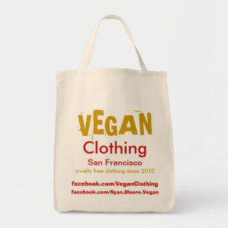 VEGAN Clothing Promo Bag SF49