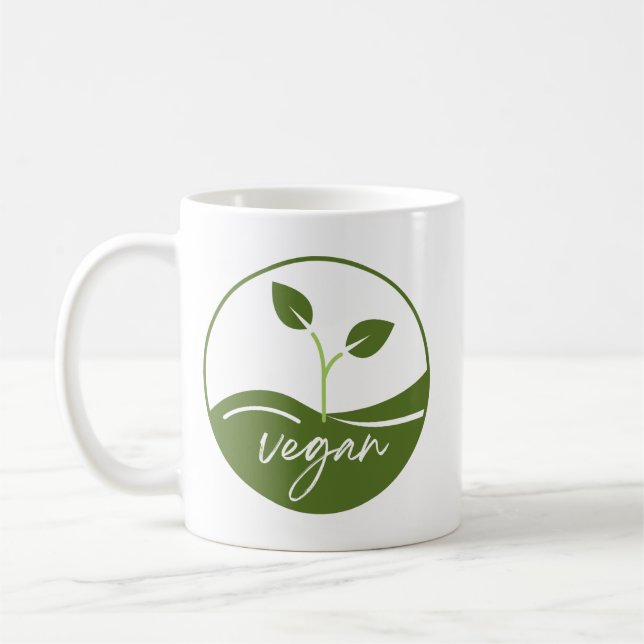 Vegan Coffee Mug (Left)