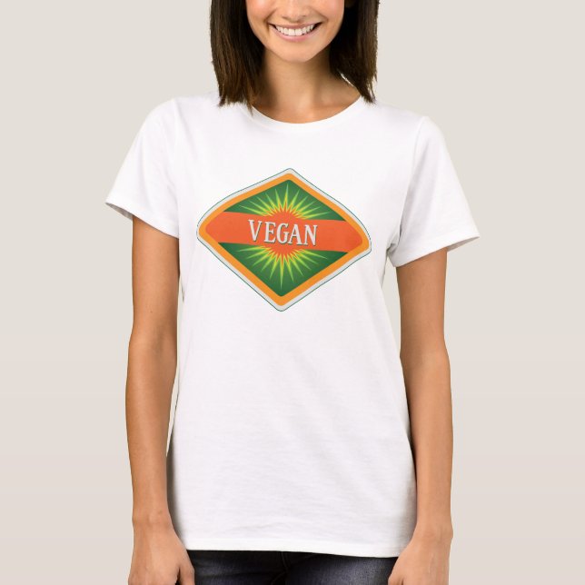 Vegan Colors Logo T-Shirt (Front)
