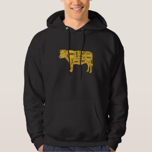 Vegan Cow Anti Animal Cruelty Animal Rights Animal Hoodie