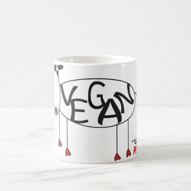 Vegan Cow Mug (Center)