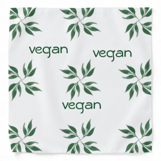 Vegan -  Customizable Bandana