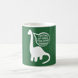 Vegan Dinosaur Coffee Mug
