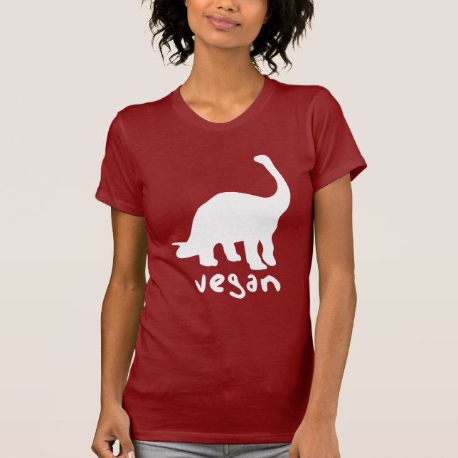 Vegan Dinosaur T-Shirt (Front)