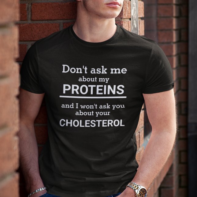 Vegan don't ask me about my protein personalized T-Shirt (Creator Uploaded)