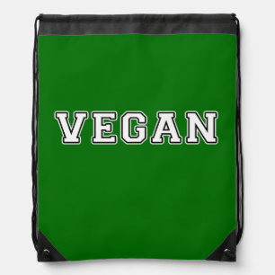 Vegan Drawstring Bag