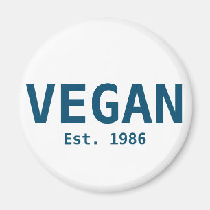 Vegan, Est. Magnet