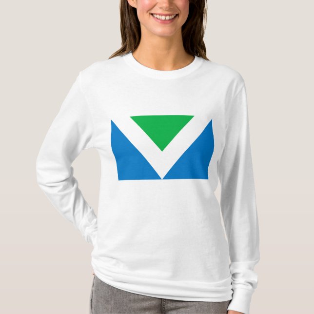 Vegan Flag  T-Shirt (Front)