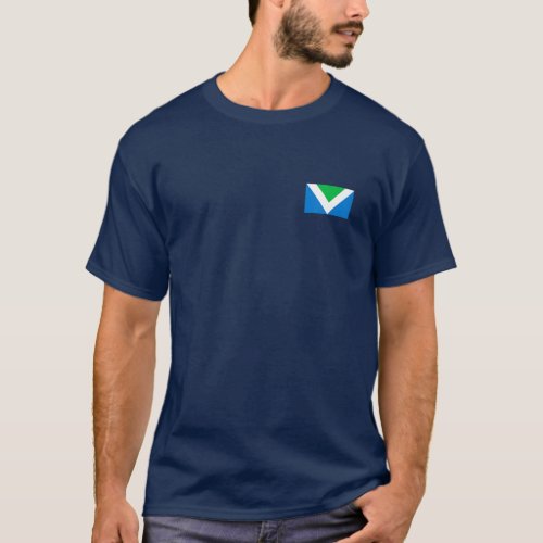 VEGAN FLAG VEGANISM V T_Shirt