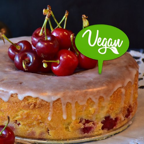 Vegan Food Party  Cake Topper