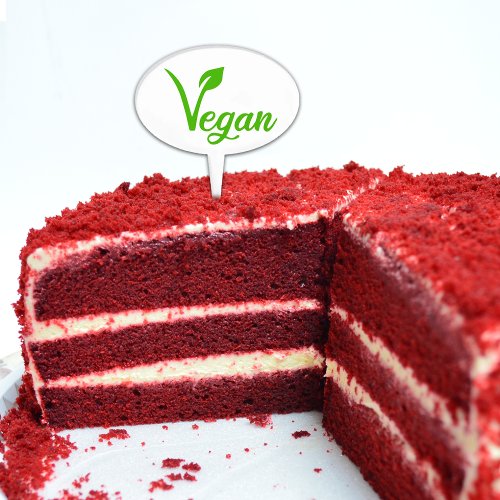 Vegan Food Party  Cake Topper