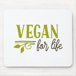 Vegan For Life Mouse Pad