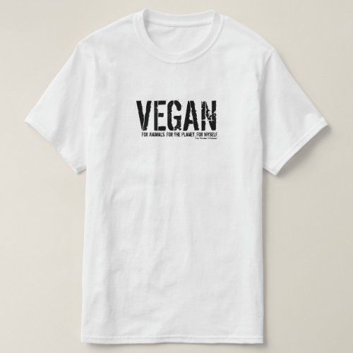 Vegan For Simple Shirt White