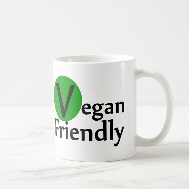 Vegan Friendly Coffee Mug (Right)